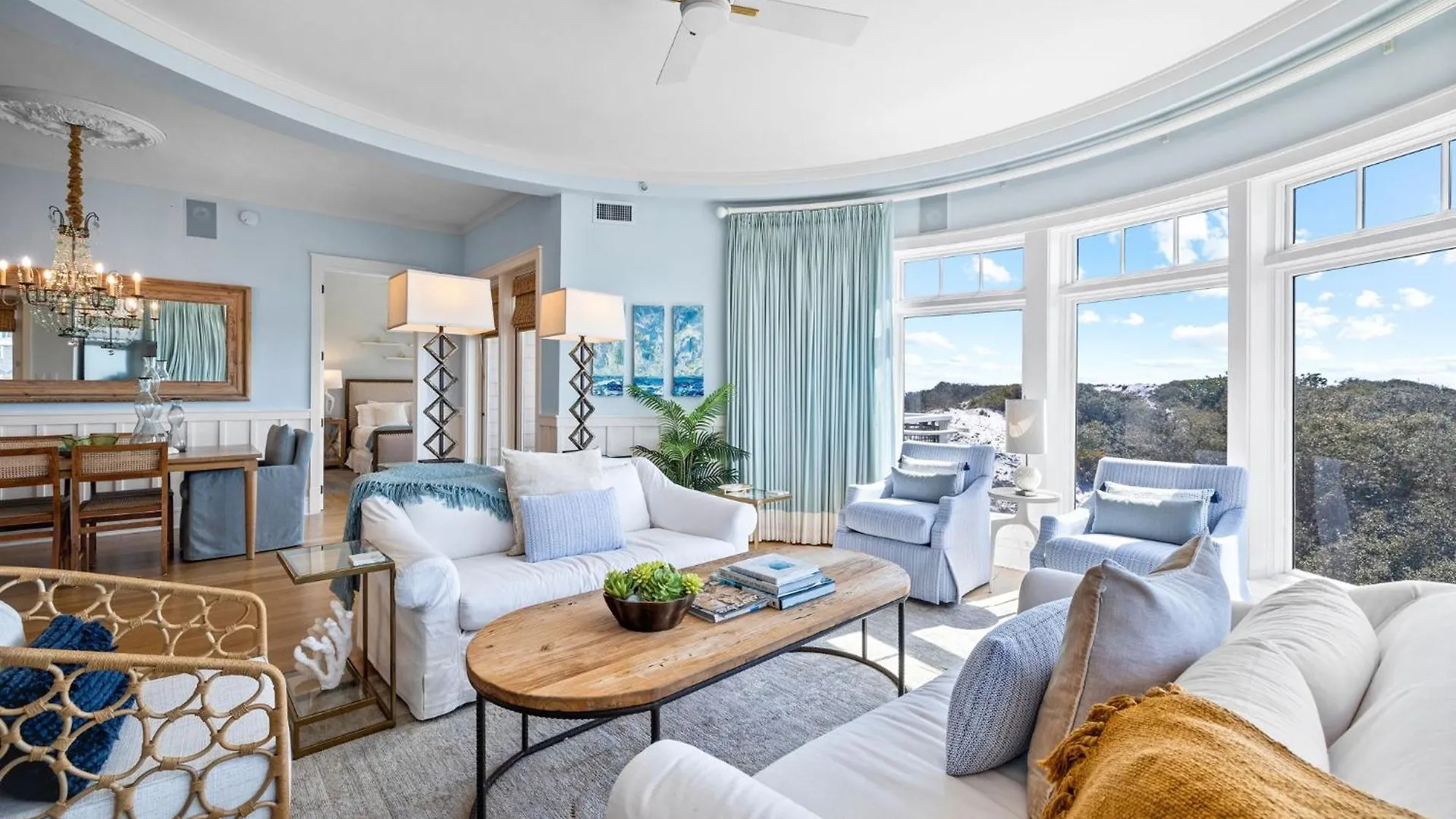 Gulf Views From All Bedrooms! 308 Compass Point 1 In Watersound - Short Walk To The Beach And Pool Condo Panama City Beach Lägenhet