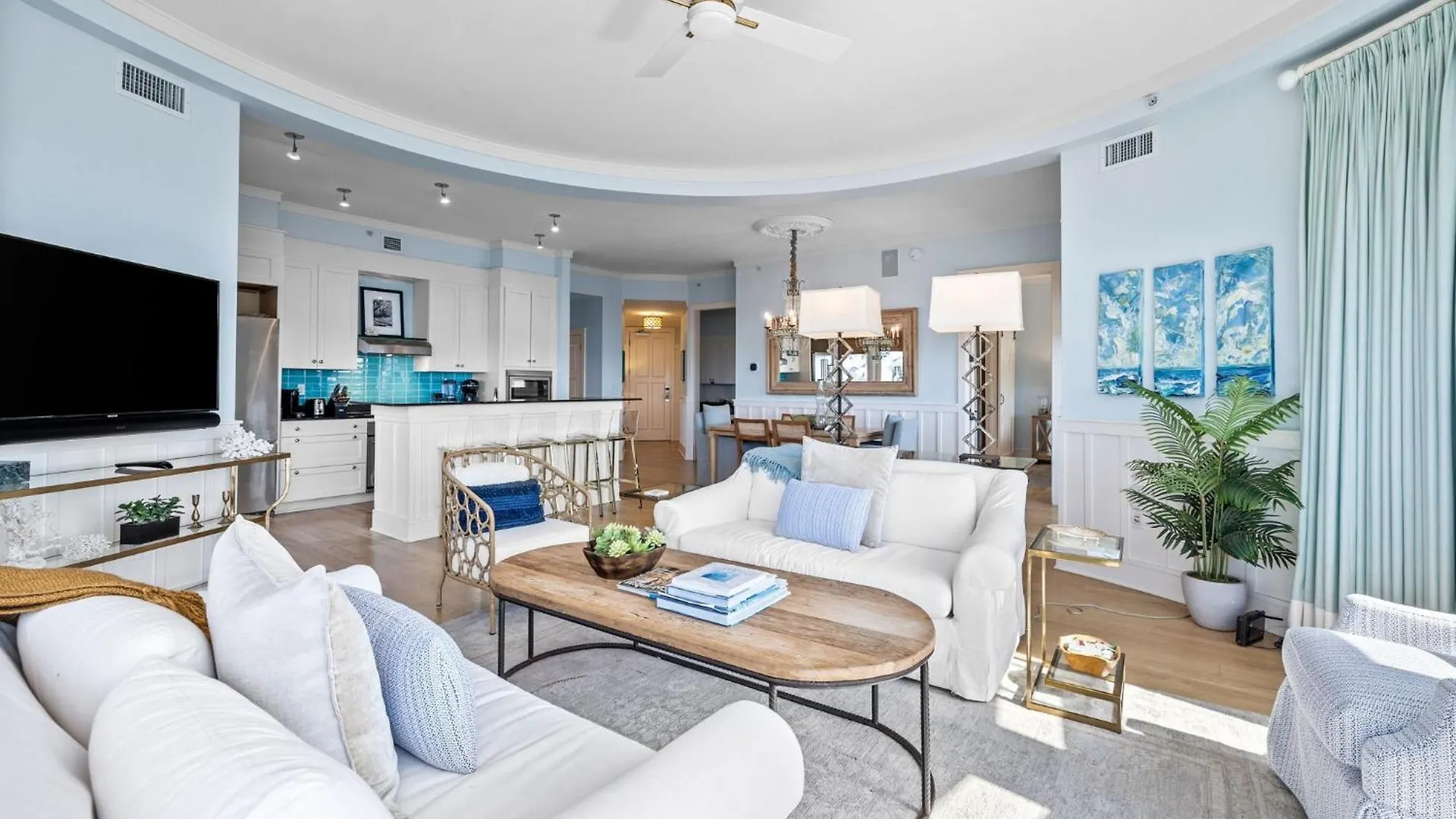 Gulf View Compass Point: Beachside Condo with Pool Access Panama City Beach Apartment